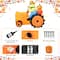 Glitzhome® 7ft. Fall Lighted Inflatable Tractor Décor